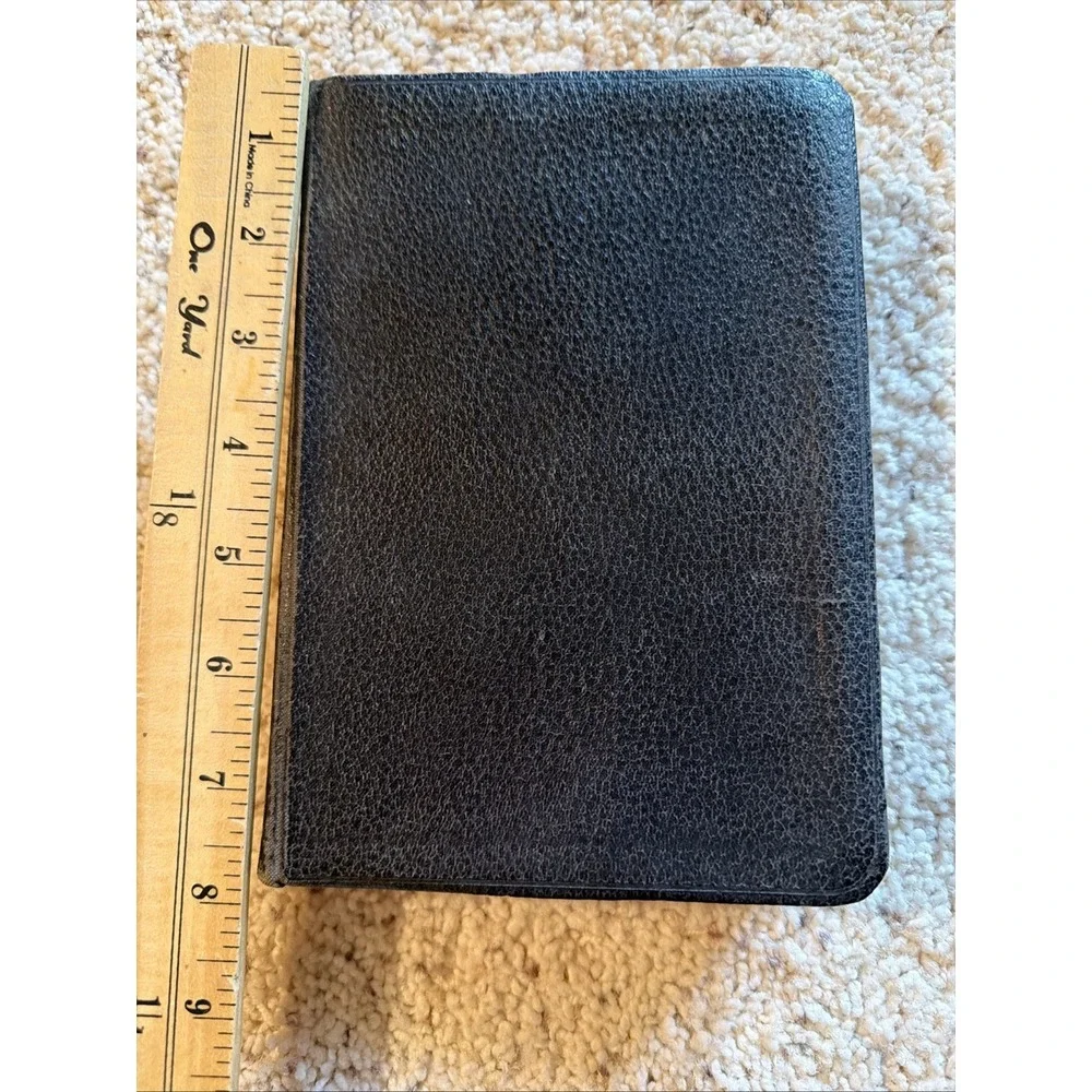 VTG 1952 Nelson Holy Bible Revised Standard Version RSV Morocco Leather Lined